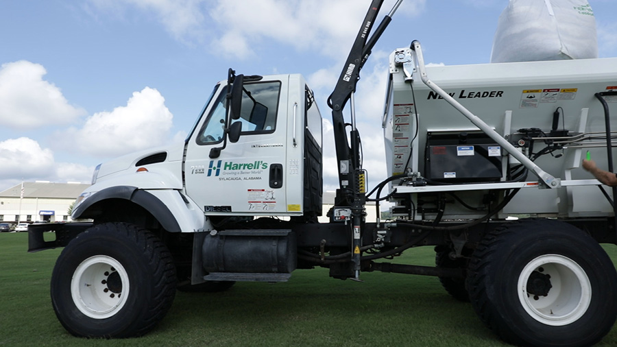 Harrell's Spreader Truck